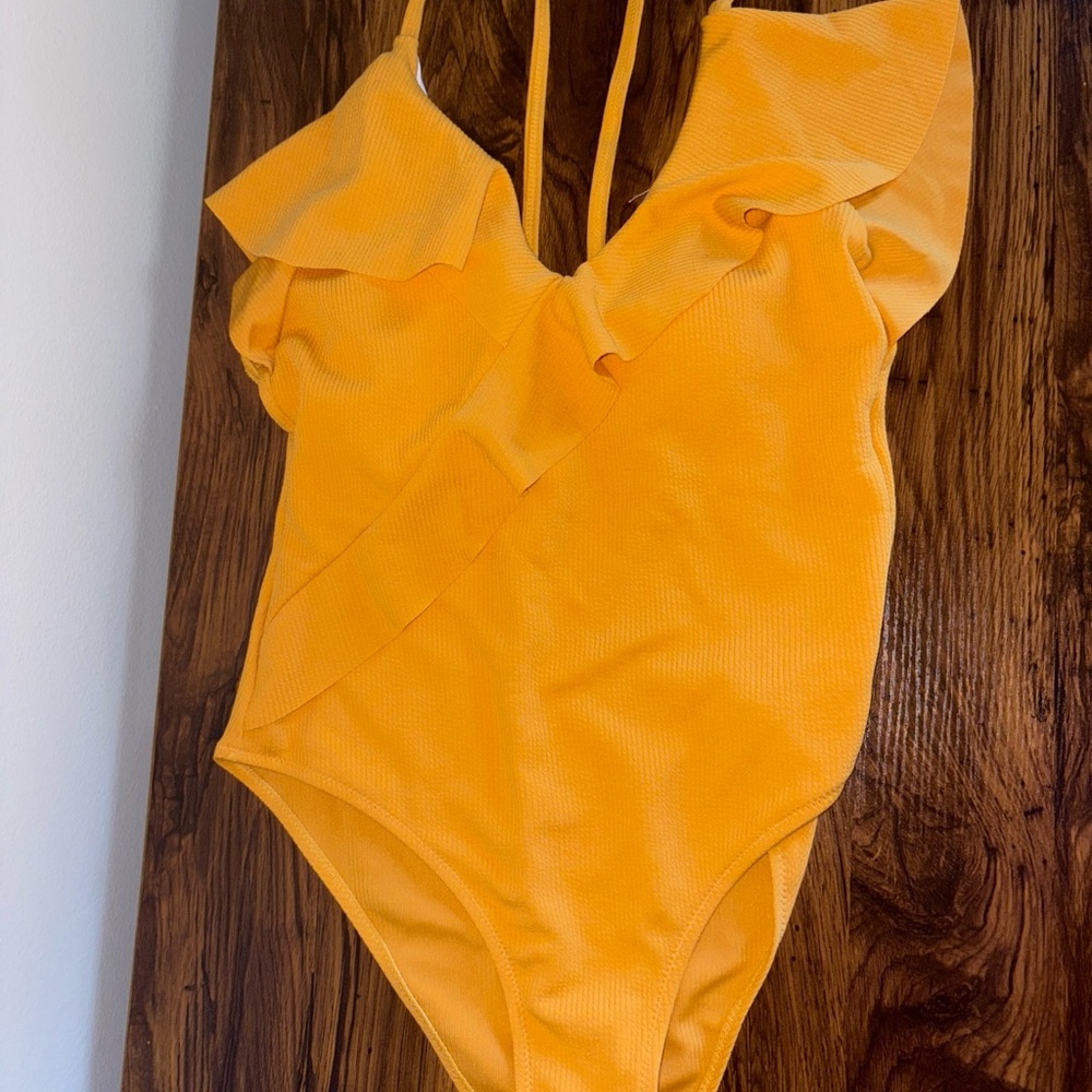 Yellow One Piece Swimsuit